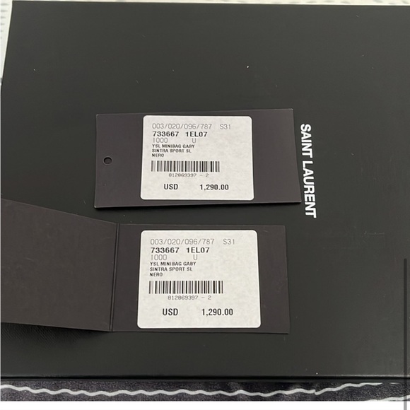 Mint Condition! YSL Saint Laurent Gaby Quilted Crossbody - Picture 5 of 10